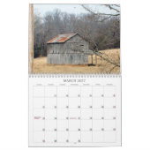 Calendrier Mural Granges du Missouri (Mar 2027)