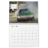 Calendrier Mural Grillages de rue, voitures de muscle (Mar 2027)