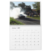 Calendrier Mural Grillages de rue, voitures de muscle (Jan 2027)