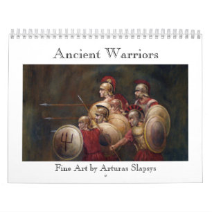 Calendrier Mural Guerriers antiques