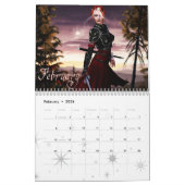 Calendrier Mural Guerriers et renégats (Feb 2026)