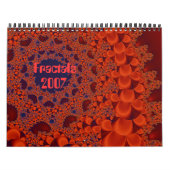 Calendrier Mural Guirlande de cuivre, fractales, 2007 (Protection)