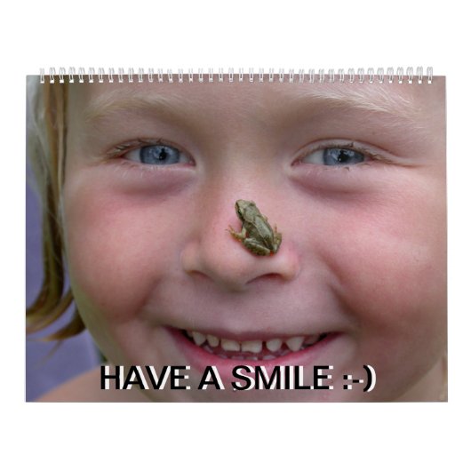 Calendrier Mural Have A Smile All Year Calendar 2023 (Protection)
