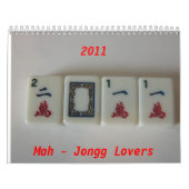 Calendrier Mural Heure-milliampère-Jongg amants 2011 (Protection)