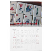 Calendrier Mural Heure-milliampère-Jongg amants 2011 (Mar 2026)