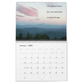 Calendrier Mural Hommage pour Miyamoto Musashi Haiku (Jan 2027)