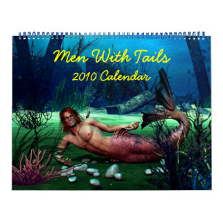 Calendrier Mural Hommes avec des queues