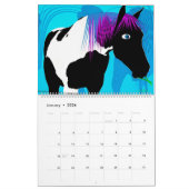 Calendrier Mural Horses2012 lunatique (Jan 2026)