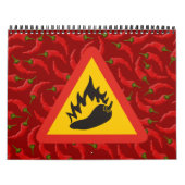 Calendrier Mural Hot pepper danger (Protection)