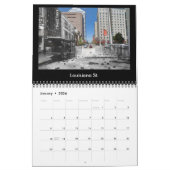 Calendrier Mural Houston - "alors et maintenant" classez (Jan 2026)