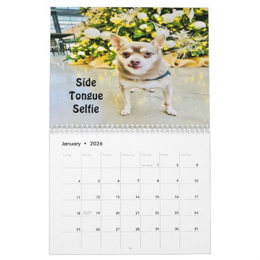 Calendrier mural Huey 2023 (Jan 2026)