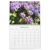 Calendrier Mural Hydrangeas Célestes - 2011 (Feb 2027)
