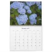 Calendrier Mural Hydrangeas Célestes - 2011 (Jan 2027)