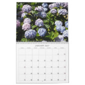 Calendrier Mural Hydrangeas en fleurs (Jan 2027)