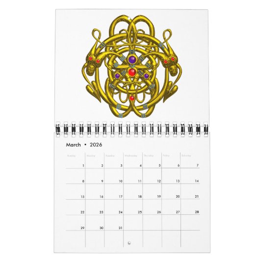 CALENDRIER MURAL HYPER TALISMAN 2015 (Mar 2026)