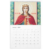 Calendrier Mural Icônes russes (Jan 2027)