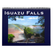 Calendrier Mural iguazu tombe 2026 (Protection)