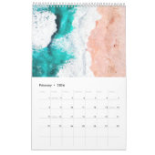 Calendrier Mural Illustration tropicale (Feb 2026)