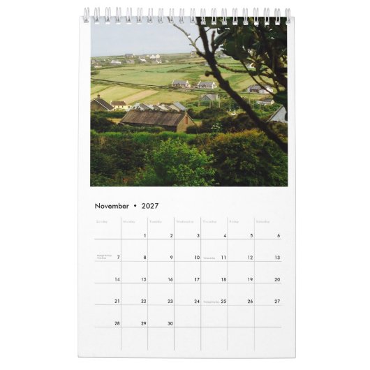 Calendrier Mural Images de la manière de Dingle (Nov 2027)