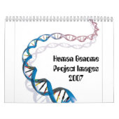 Calendrier Mural Images du projet sur le génome humain (Protection)