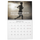 Calendrier Mural Images inspirées et net-ball de citations (Feb 2027)