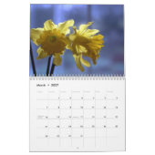 Calendrier Mural images rares de fleur (Mar 2027)