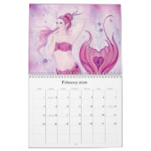 Calendrier Mural imaginaire Mermaid Calender 2013 Par Renee L. Lavo (Feb 2026)
