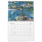 Calendrier Mural Impressionnisme vintage Art by Claude Monet (Feb 2026)