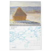 Calendrier Mural Impressionnisme vintage Art by Claude Monet (Jan 2027)