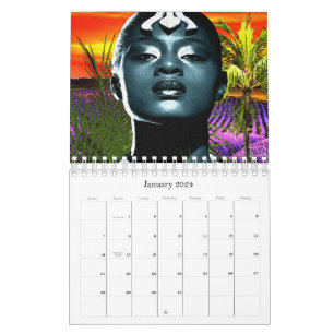 Calendrier Mural "Infuse ton espace avec la fierté africaine"