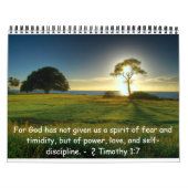 Calendrier Mural Inspiration (Protection)