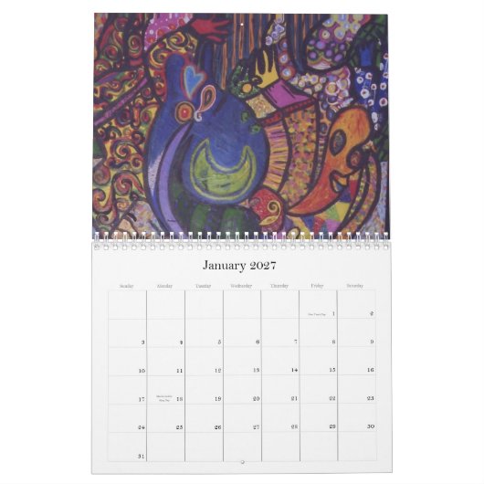 CALENDRIER MURAL INSPIRATIONS 2009 (Jan 2027)