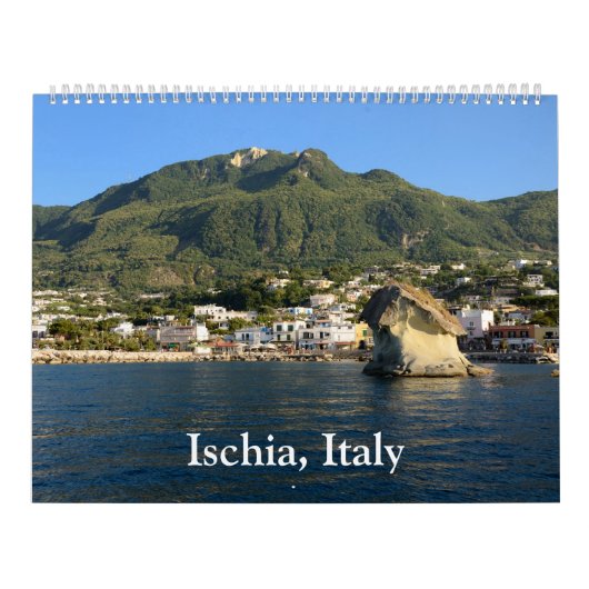 Calendrier mural Ischia de 12 mois (Protection)