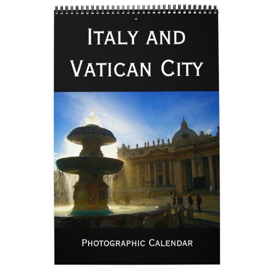 Calendrier Mural italie et vatican (Protection)