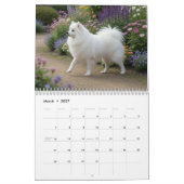 Calendrier mural Japanese Spitz 2027 (Mar 2027)