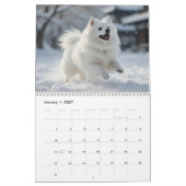 Calendrier mural Japanese Spitz 2027 (Jan 2027)