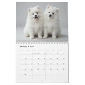 Calendrier mural Japanese Spitz 2027 (Feb 2027)