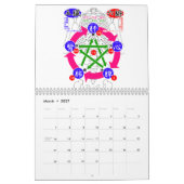 Calendrier Mural Japonais de santé (Mar 2027)
