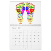 Calendrier Mural Japonais de santé (Feb 2027)