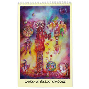 CALENDRIER MURAL JARDIN DES OMBRES PERDUES 2010 FAERY & BUTTERFLY