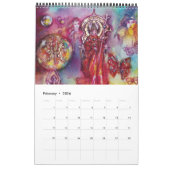 CALENDRIER MURAL JARDIN DES OMBRES PERDUES FAERY & BUTTERFLIES 2016 (Feb 2026)