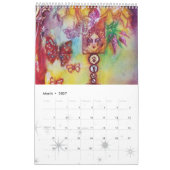 CALENDRIER MURAL JARDIN DES OMBRES PERDUES - FAERY ET BUTTERFLIES (Mar 2027)