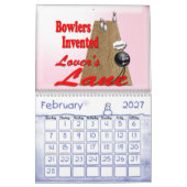 Calendrier Mural Je vis pour rouler (Feb 2027)