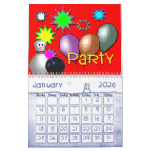 Calendrier Mural Je vis pour rouler (Jan 2026)