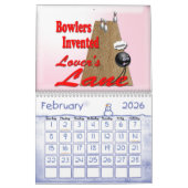 Calendrier Mural Je vis pour rouler (Feb 2026)