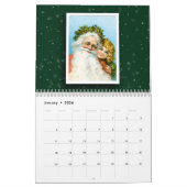 Calendrier Mural Jolly Ol' St. Nicholas Noël toute l'année (Jan 2026)