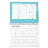Calendrier Mural Journal de lecture (Jan 2027)