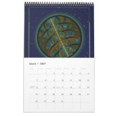 Calendrier Mural Journal lunaire (Mar 2027)