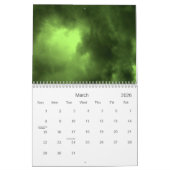 Calendrier Mural Jours nuageux (Mar 2026)