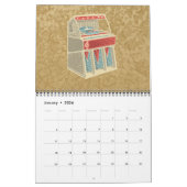 Calendrier Mural Juke-box (Jan 2026)
